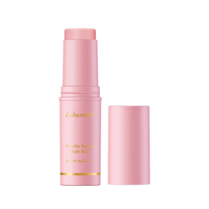 Wrinkle Bounce Multi Balm Extract Deep Hydrating Facial Skin Multi-Functional Pink Balm Stick Skin Care Makeup Base Products