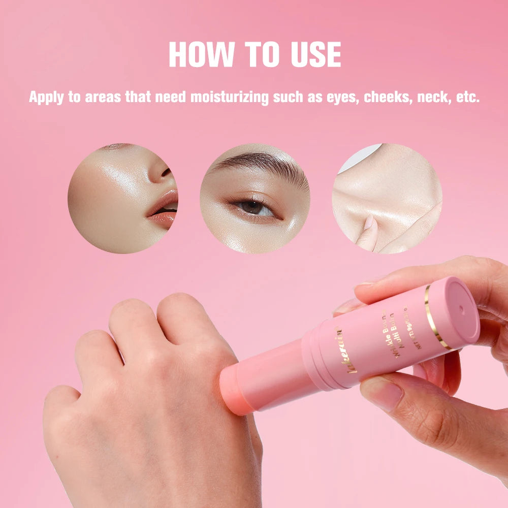 Wrinkle Bounce Multi Balm Extract Deep Hydrating Facial Skin Multi-Functional Pink Balm Stick Skin Care Makeup Base Products