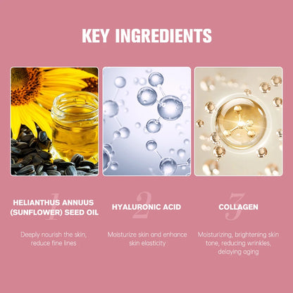 Wrinkle Bounce Multi Balm Extract Deep Hydrating Facial Skin Multi-Functional Pink Balm Stick Skin Care Makeup Base Products
